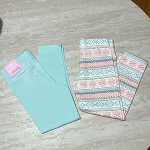 NWT Cynthia Rowley + NWOT Little Girl Leggings Set *5/6